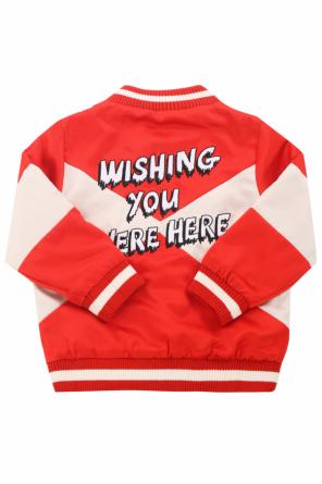 Patched bomber jacket, zdjęcie 2 Patched bomber jacket od Stella McCartney Kids